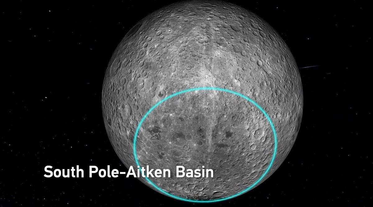தென் துருவம் - எய்ட்கென் பேசின் பகுதி